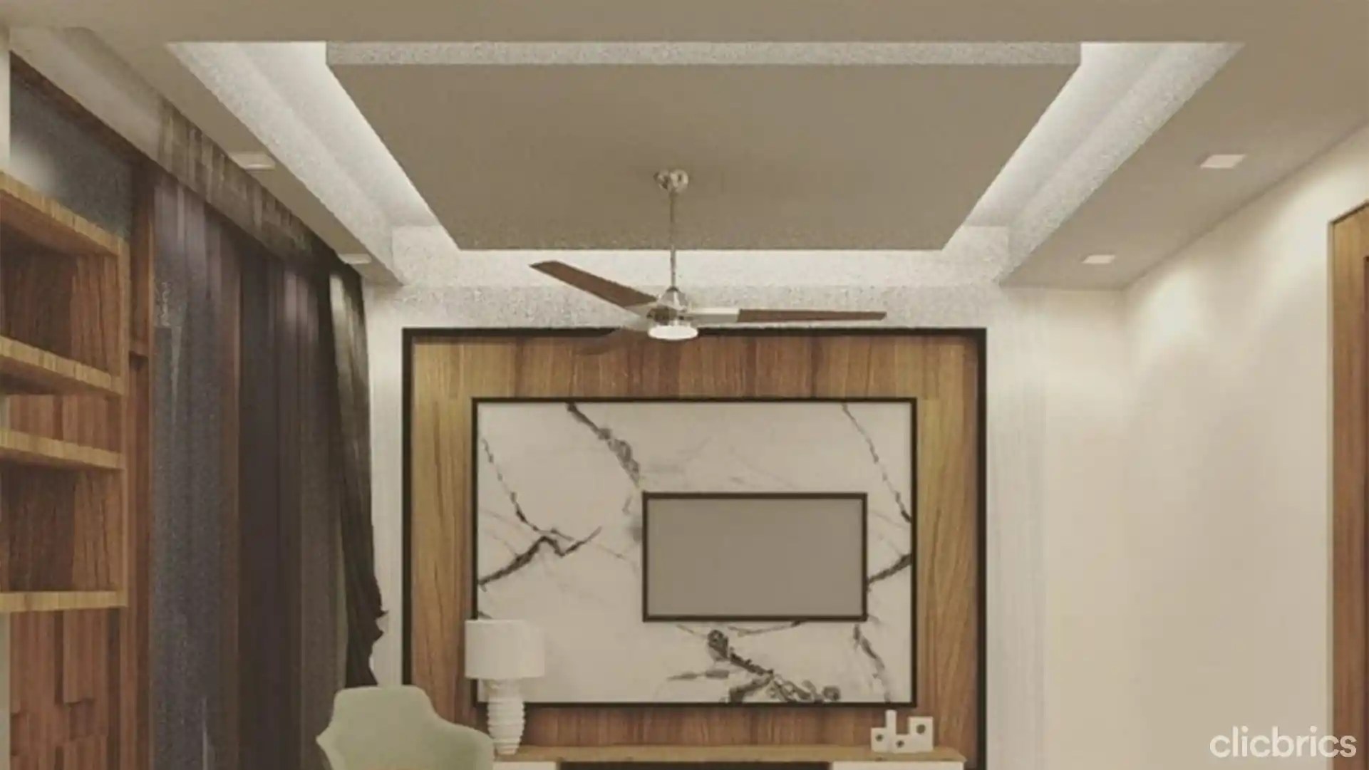 15 Modern Simple POP Design Ideas For Your Home With Images Living Room, Bedroom & Bathroom